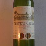 hateau Cazeau Bordeau 2010